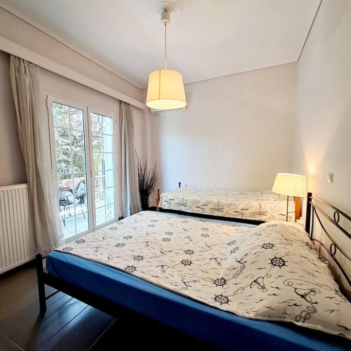 Ferienwohnung 20' From The Airport,20' From The Center Of Athen Exterior foto